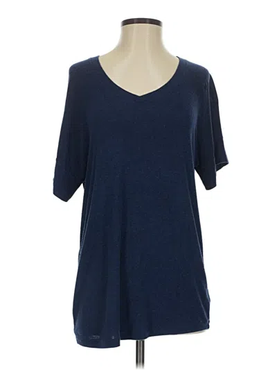 Pre-owned Cabi Short Sleeve T-shirt In Blue