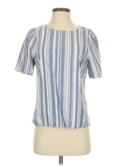 Pre-owned Cabi Short Sleeve T-shirt In Blue