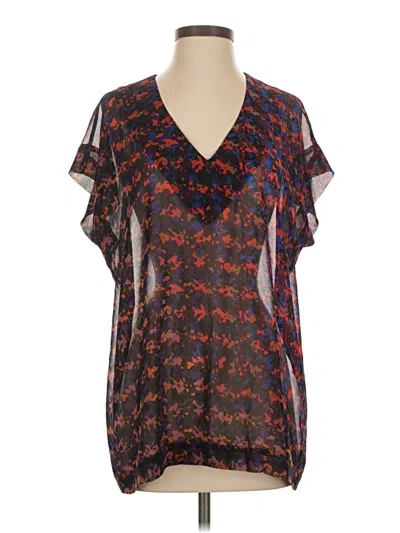 Pre-owned Cabi Short Sleeve T-shirt In Brown