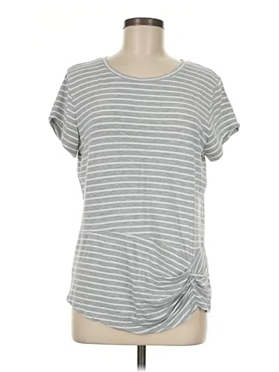 Pre-owned Cabi Short Sleeve T-shirt In Gray