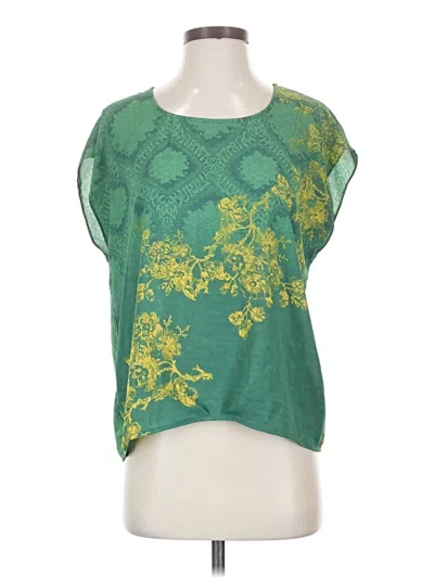 Pre-owned Cabi Short Sleeve T-shirt In Green