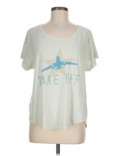Pre-owned Cabi Short Sleeve T-shirt In Green