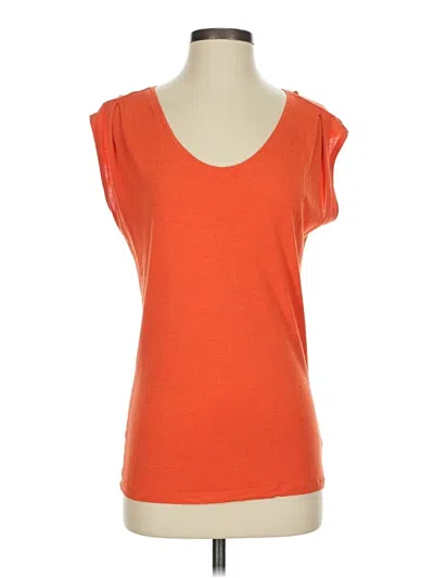 Pre-owned Cabi Short Sleeve T-shirt In Orange