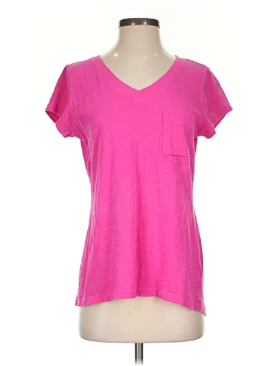 Pre-owned Cabi Short Sleeve T-shirt In Pink