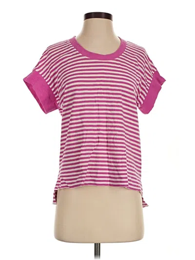 Pre-owned Cabi Short Sleeve T-shirt In Pink