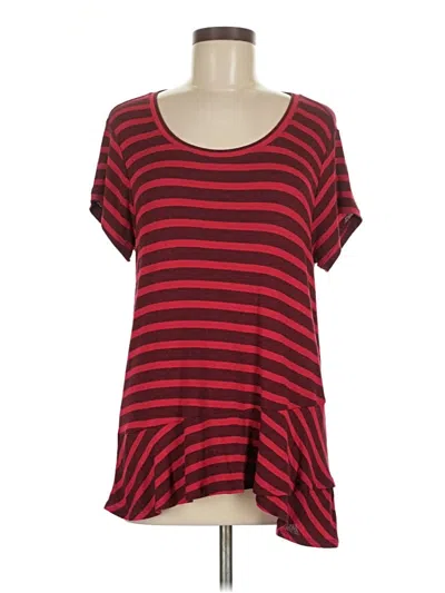 Pre-owned Cabi Short Sleeve T-shirt In Red