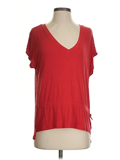 Pre-owned Cabi Short Sleeve T-shirt In Red