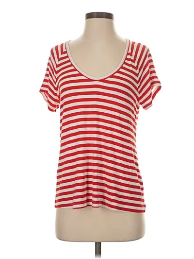 Pre-owned Cabi Short Sleeve T-shirt In Red