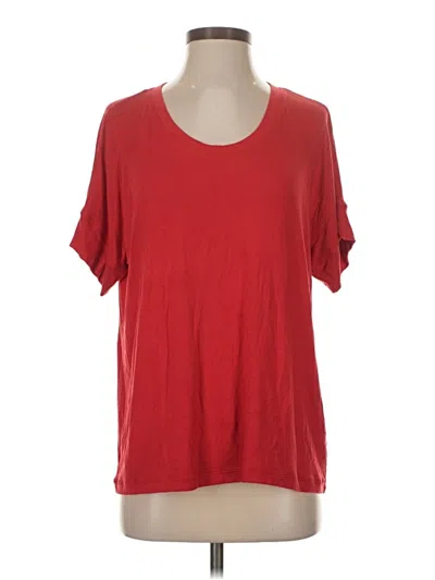 Pre-owned Cabi Short Sleeve T-shirt In Red