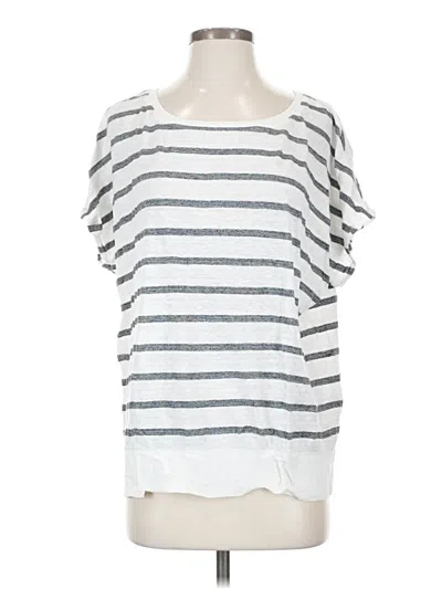 Pre-owned Cabi Short Sleeve T-shirt In Silver