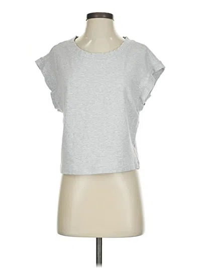 Pre-owned Cabi Short Sleeve T-shirt In Silver