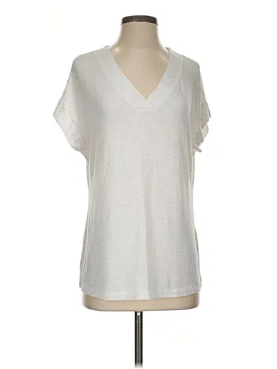Pre-owned Cabi Short Sleeve T-shirt In Silver