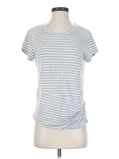 Pre-owned Cabi Short Sleeve T-shirt In Silver