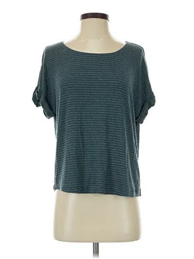 Pre-owned Cabi Short Sleeve T-shirt In Teal