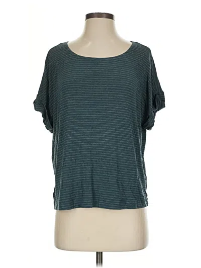 Pre-owned Cabi Short Sleeve T-shirt In Teal