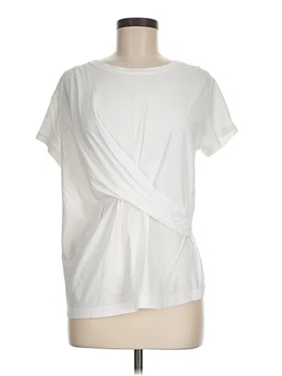 Pre-owned Cabi Short Sleeve T-shirt In White