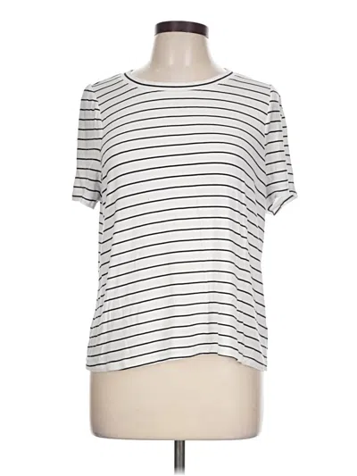 Pre-owned Cabi Short Sleeve T-shirt In White