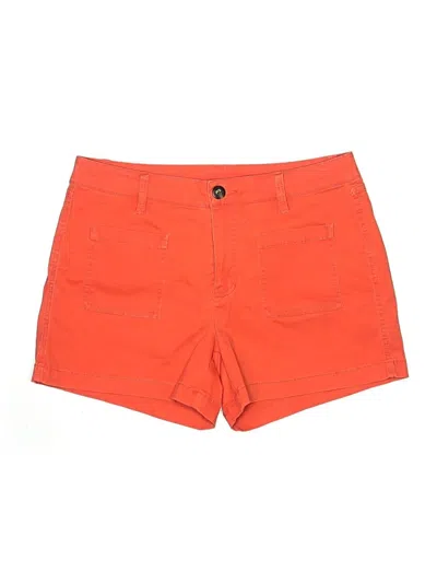 Pre-owned Cabi Shorts In Orange