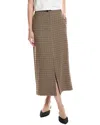 Cabi Showroom Skirt In Brown