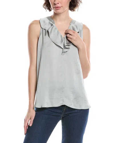 Cabi Showstopper Top In Silver