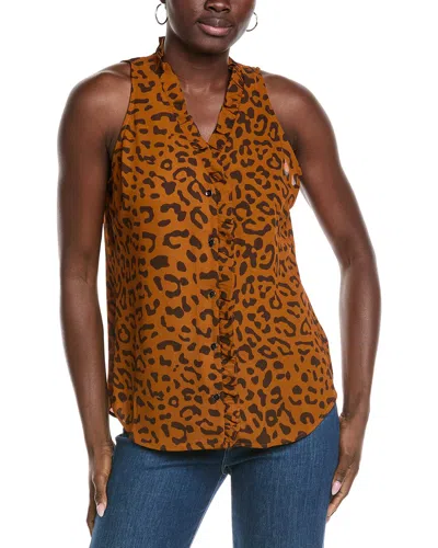 Cabi Skin Take Two Top In Orange