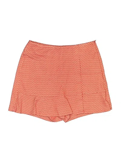 Pre-owned Cabi Skort In Orange