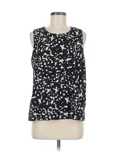 Pre-owned Cabi Sleeveless Blouse In Black