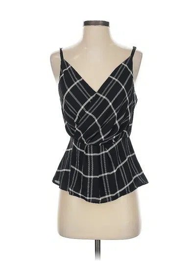 Pre-owned Cabi Sleeveless Blouse In Black