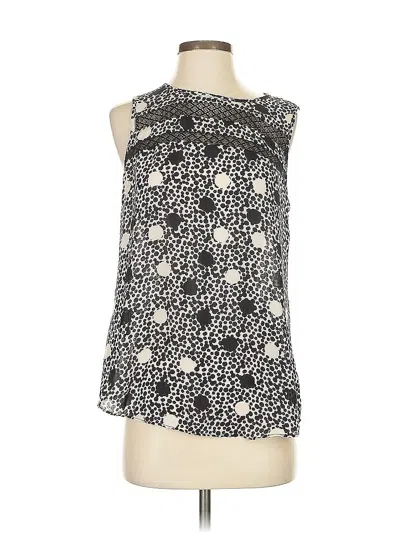 Pre-owned Cabi Sleeveless Blouse In Black