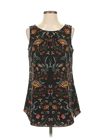 Pre-owned Cabi Sleeveless Blouse In Black