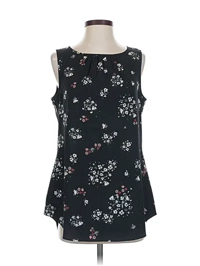 Pre-owned Cabi Sleeveless Blouse In Black