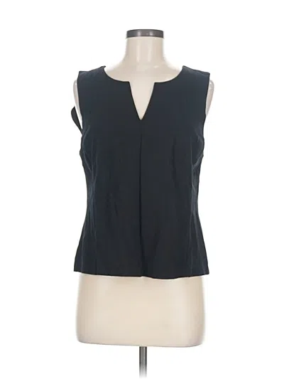 Pre-owned Cabi Sleeveless Blouse In Black