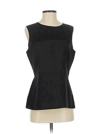 Pre-owned Cabi Sleeveless Blouse In Black