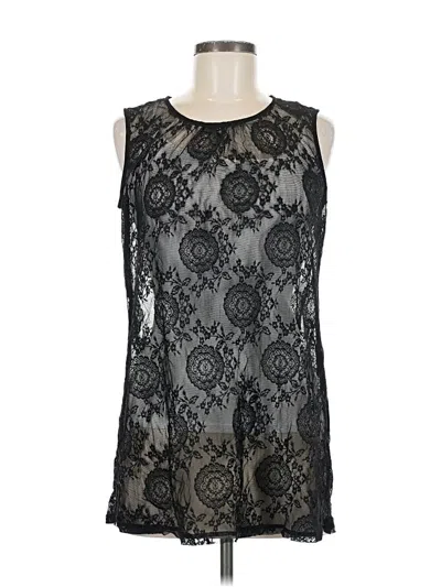 Pre-owned Cabi Sleeveless Blouse In Black