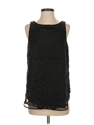 Pre-owned Cabi Sleeveless Blouse In Black