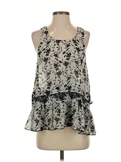 Pre-owned Cabi Sleeveless Blouse In Black