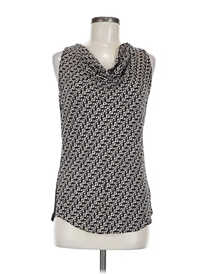 Pre-owned Cabi Sleeveless Blouse In Black