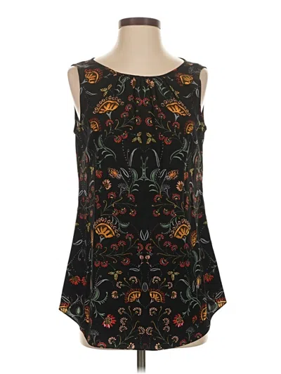 Pre-owned Cabi Sleeveless Blouse In Black