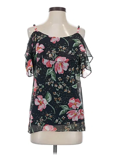 Pre-owned Cabi Sleeveless Blouse In Black