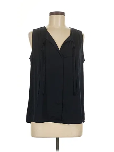 Pre-owned Cabi Sleeveless Blouse In Black