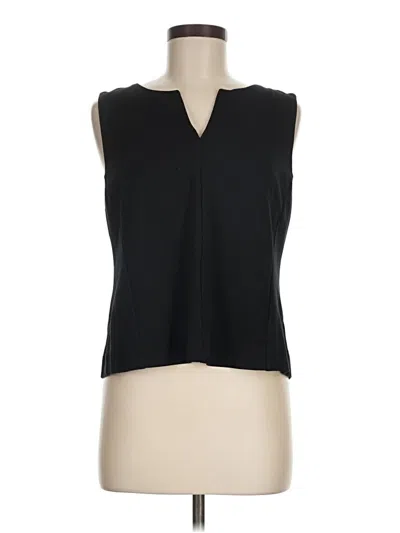 Pre-owned Cabi Sleeveless Blouse In Black