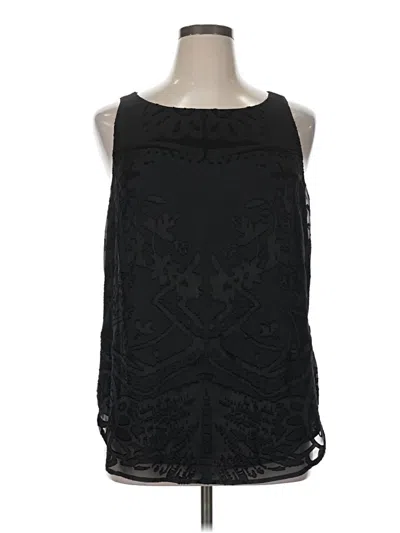 Pre-owned Cabi Sleeveless Blouse In Black