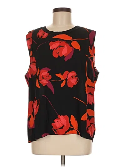 Pre-owned Cabi Sleeveless Blouse In Black