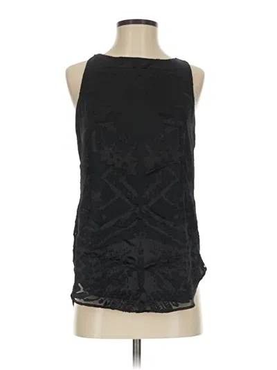 Pre-owned Cabi Sleeveless Blouse In Black