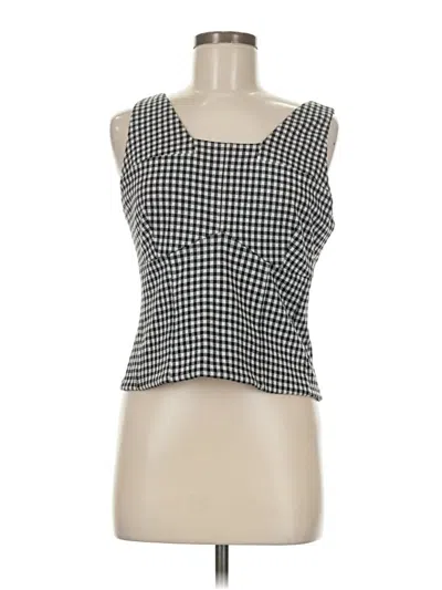 Pre-owned Cabi Sleeveless Blouse In Black