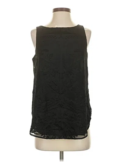 Pre-owned Cabi Sleeveless Blouse In Black
