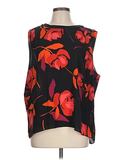 Pre-owned Cabi Sleeveless Blouse In Black