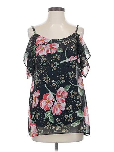 Pre-owned Cabi Sleeveless Blouse In Black