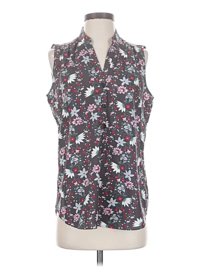 Pre-owned Cabi Sleeveless Blouse In Black
