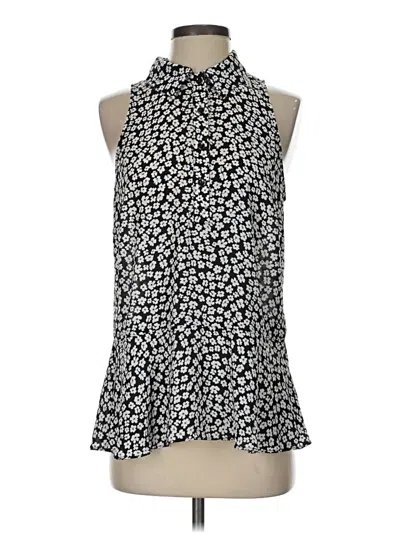 Pre-owned Cabi Sleeveless Blouse In Black